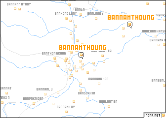 map of Ban Namthoung