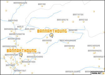 map of Ban Namthoung