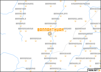 map of Ban Nam Thuam