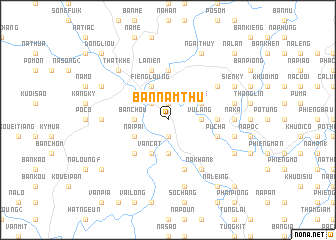 map of Bản Nam Thu