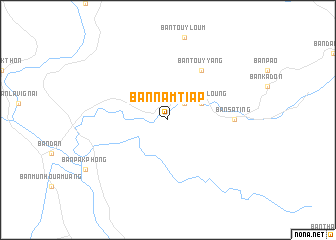 map of Ban Namtiap