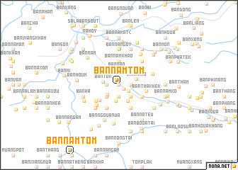 map of Ban Namtôm