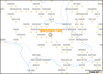 map of Bản Nam Tòm