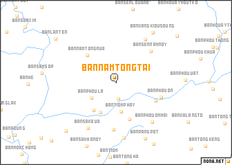 map of Ban Namtong-Tai