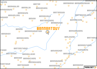 map of Ban Namtouy
