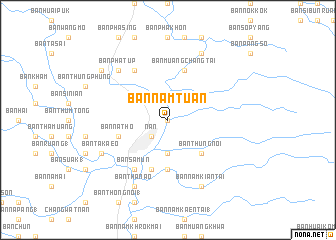 map of Ban Nam Tuan