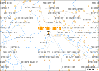 map of Ban Na Muang