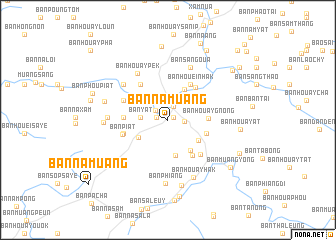 map of Ban Namuang