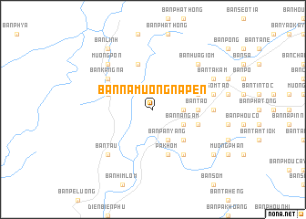 map of Bản Namuong Napen