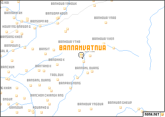 map of Ban Namvat-Nua