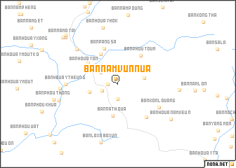 map of Ban Namvun-Nua