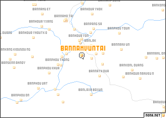 map of Ban Namvun-Tai