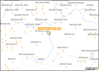 map of Ban Namxeun