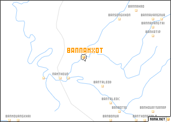 map of Ban Namxôt