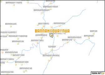 map of Ban Namxouay-Nua