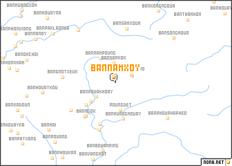 map of Ban Namxoy