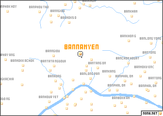 map of Ban Namyén