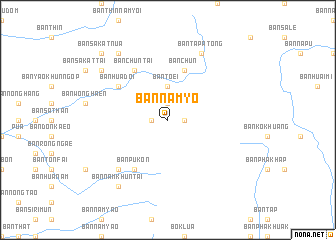 map of Ban Nam Yo