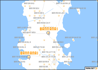 map of Ban Na Nai