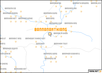 map of Ban Nanamthiang