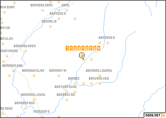 map of Ban Na Nano