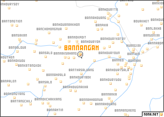 map of Ban Na-Ngam