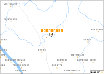 map of Ban Na-Ngèn