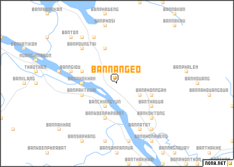 map of Ban Nangèo