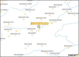 map of Ban Nangiou