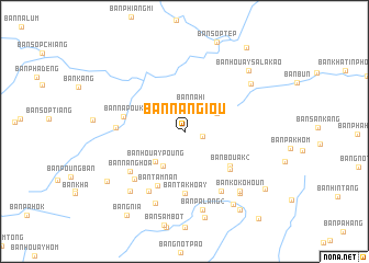 map of Ban Nangiou