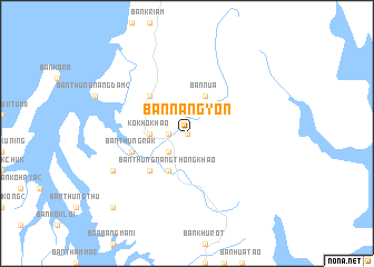 map of Ban Nang Yon