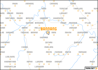 map of Bản Nang