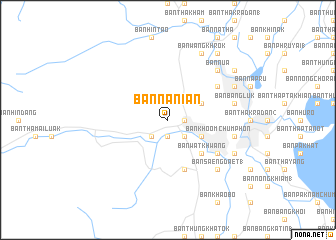 map of Ban Na Nian