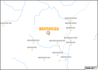 map of Ban Naniou