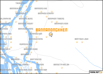 map of Ban Nanongkhèn