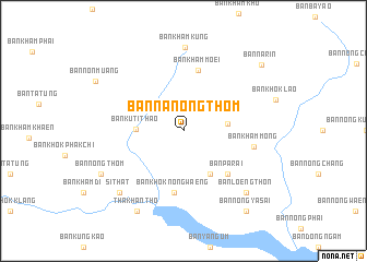 map of Ban Na Nong Thom