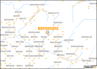 map of Ban Nanong