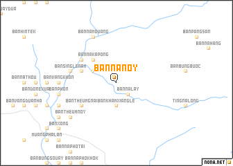 map of Ban Nanoy