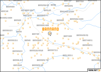 map of Ban Nanô