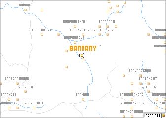 map of Ban Na Ny