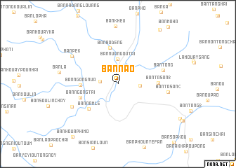 map of Ban Na-Ô