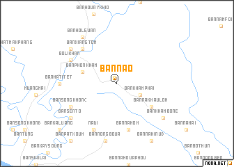 map of Ban Na-Ô