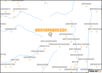 map of Ban Na Pa Bae Sok