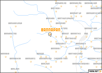 map of Ban Na Pan