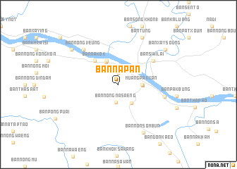 map of Ban Na Pan