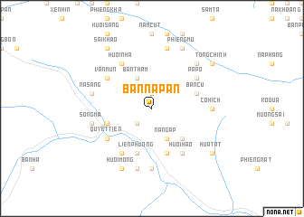 map of Bản Na Pan