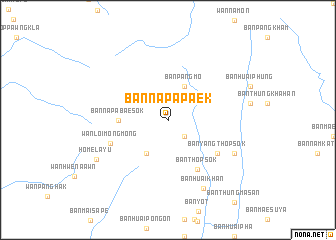 map of Ban Na Pa Paek