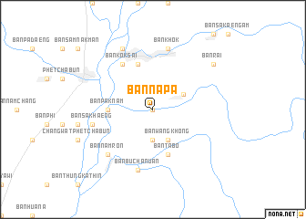 map of Ban Na Pa