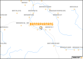 map of Ban Naphanang