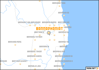 map of Ban Na Phaniat